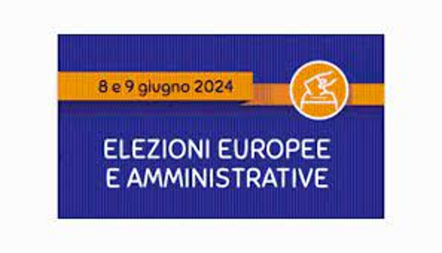 Elezioni Europee e amministrative sabato 8 e domenica 9 giugno 2024